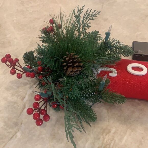 Light Up Christmas Stocking Decor - Picture 4 of 8